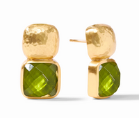 Catalina Earring | Iridescent Palmetto Green