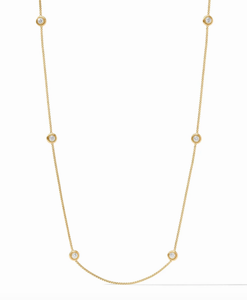 Tribeca Station Necklace | Gold