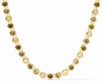 Rainbow Tennis Necklace | Shades of Jade