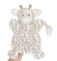 Gentry Giraffe Paci Holder Puppet