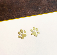 Dog Paws Note Cards
