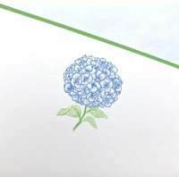 Hydrangea Note Cards | Blue