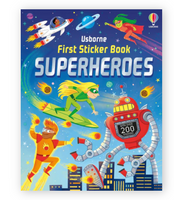 First Sticker Book Superheroes