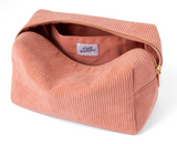 Corduroy Cosmetic Bag | Peony