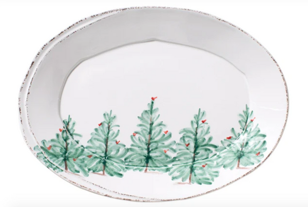Lastra Holiday Oval Platter | Small