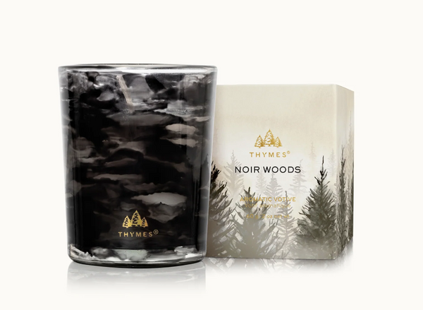 Noir Woods Votive Candle