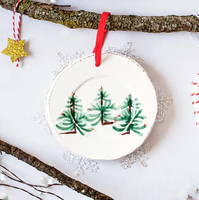 Lastra Holiday Round Ornament