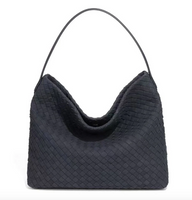 Woven Marin Bag | Black