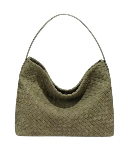 Woven Marin Bag | Olive