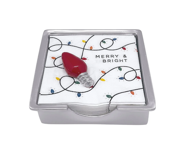 Red Bulb Signature Napkin Box Set