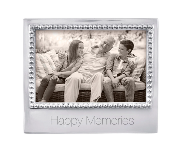 Happy Memories Beaded Frame | 4x6