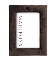 Lola Chocolate Velvet Frame | 4x6