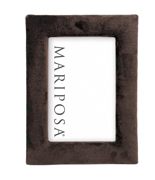 Lola Chocolate Velvet Frame | 4x6