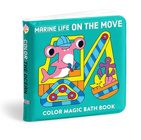 Marine Life on the Move Magic Bath Book