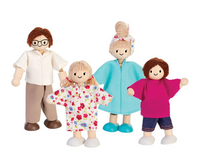 Doll Family | Light Skin Brown Hair