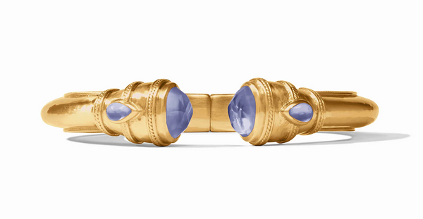 Cannes Demi Cuff | Iridescent Tanzanite Blue