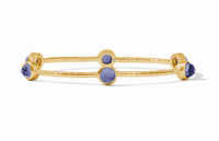 Milano Luxe Medium Bangle | Irisdescent Tanzanite Blue
