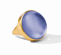 Solara Statement Ring Iridescent Tanzanite Blue | Size 7