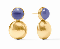 Solara Midi Earring | Iridescent Tanzanite Blue