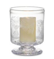 Engraved Pine Nantucket Hurricane | Small
