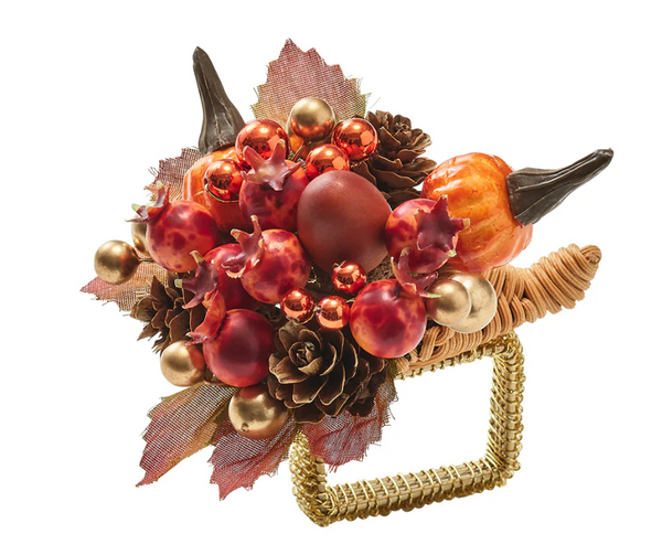 Cornucopia Napkin Ring