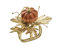 Gilded Gourd Napkin Ring
