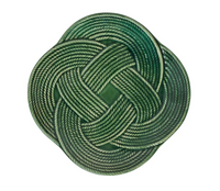 Le Panier Mystic Knot Dessert/Salad Plate | Basil