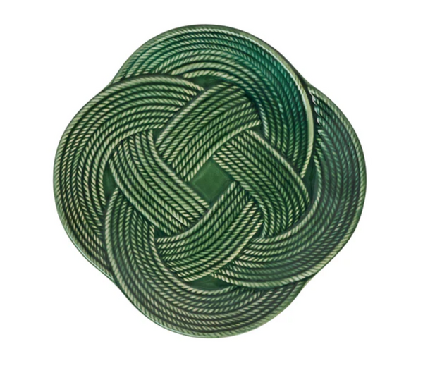 Le Panier Mystic Knot Dessert/Salad Plate | Basil