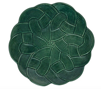 Le Panier Mystic Knot Charger/Platter | Basil