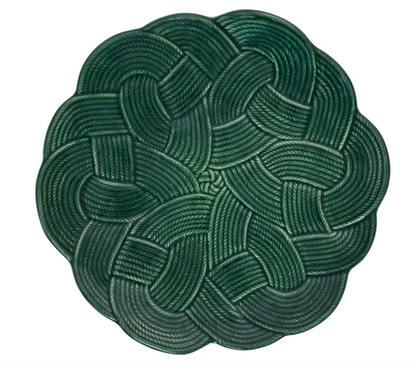 Le Panier Mystic Knot Charger/Platter | Basil