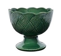 Le Panier Mystic Knot Footed Bowl | Basil