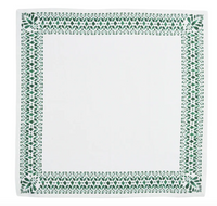Iberian Border Napkin Napkin | Evergreen