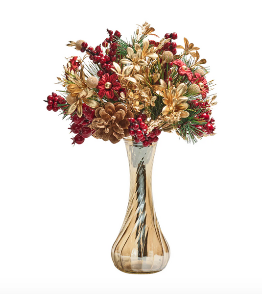 Christmas Cheer Floral Bouquet | 11"