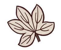 Harvest Leaf Linen Coasters Set 4 | Twig