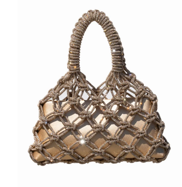 The Transformer Handbag | Champagne/Metallic Gold