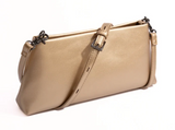 The Transformer Handbag | Champagne/Metallic Gold