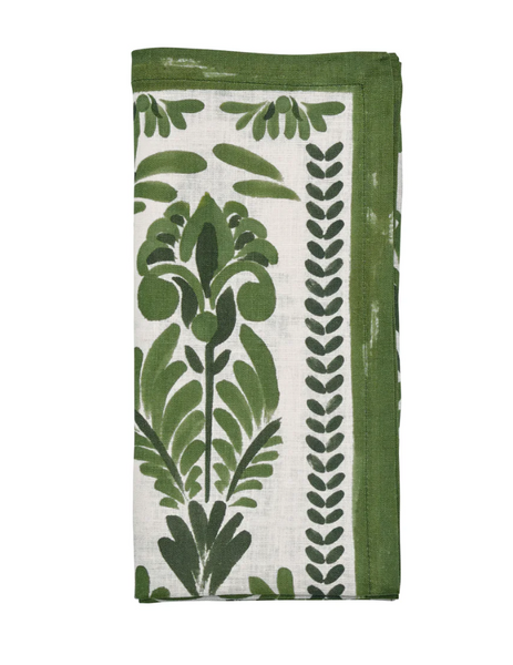 Botanica Napkin | Ivory/Green