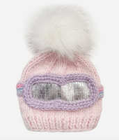 Ski Goggles Beanie Baby Pink | 3-6mo