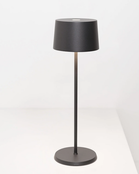 Olivia Table Lamp | Dark Grey