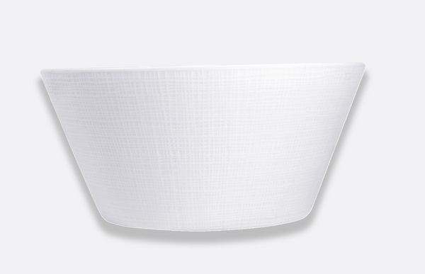 Organza Large Salad Bowl | White