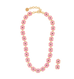Dianthus Convertible Necklace | Pink Jade