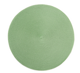 Piped Oxford Placemat | Moss/Mint