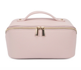 Leah Cosmetic & Toiletry Bag | Pale Pink
