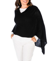 Cashmere Dress Topper | Ebony