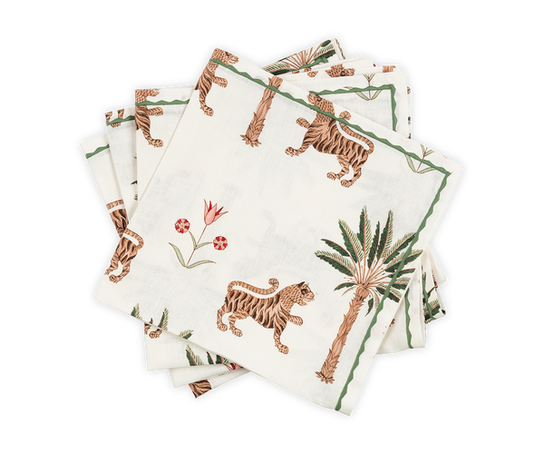 Tiger Palm Napkin | Tigereye