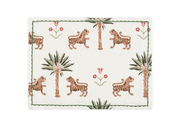 Tiger Palm Placemat - Tigereye