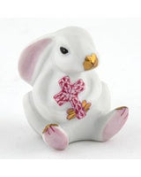 Fish Scale Bunny with Cross | Raspberry