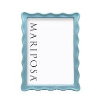 Aqua Wavy 5x7 Frame