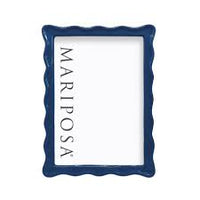 Blue Wavy 5x7 Frame