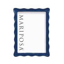 Blue Wavy 5x7 Frame